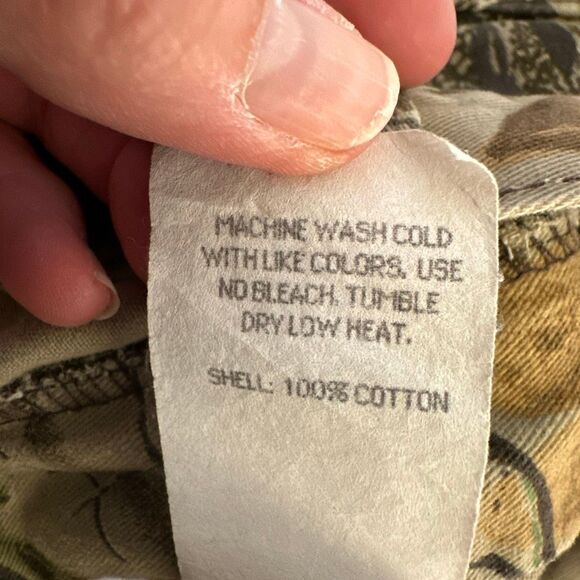 Vintage Wall’s Outdoor Camo Pants Men's 34-36 Real Tree Hunting Hiking Outdoors - Picture 13 of 14